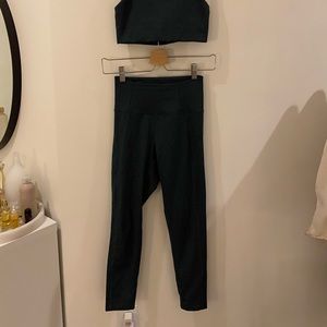 Girlfriend Collective Workout Set MOSS Size XS